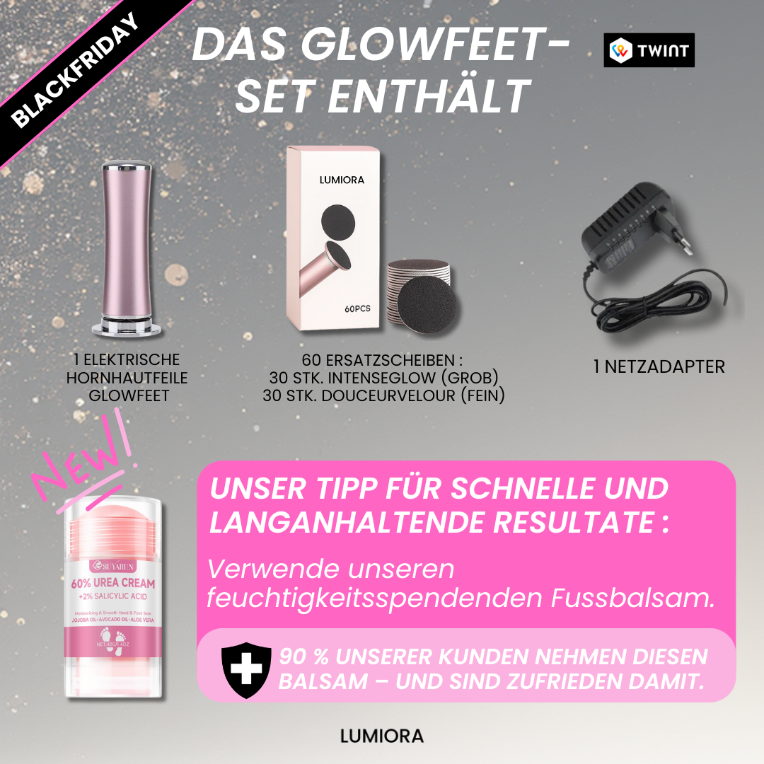 GlowFeet™ – Schönheitskit für Füsse