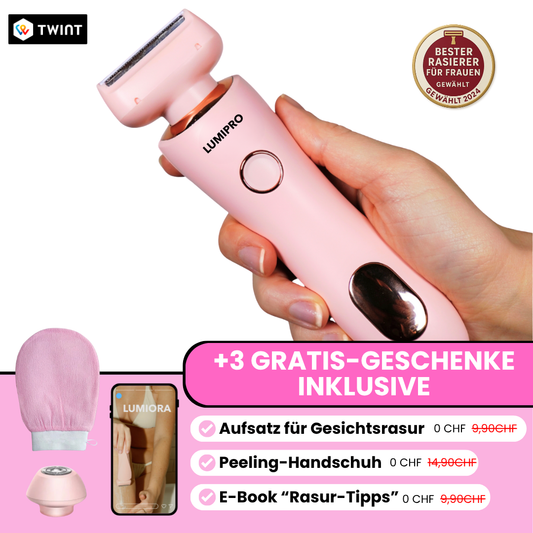 Rasoir intime 2 en 1 pour peaux sensibles
