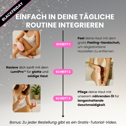2-in-1 Intim-Trimmer & Rasierer für sensible Haut